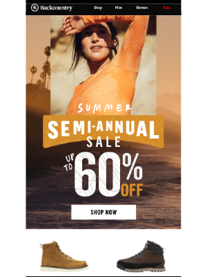 Backcountry - Semi-Annual Sale ends soon ⏰