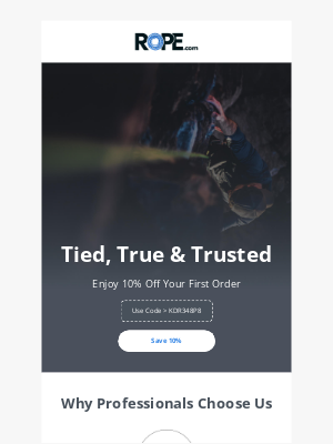 ROPE - Why professionals trust us ➝