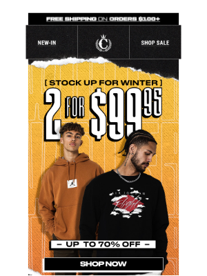 Culture Kings (AU) - Winter Heat 🔥 At Markdown Prices? Say Less. 🛒