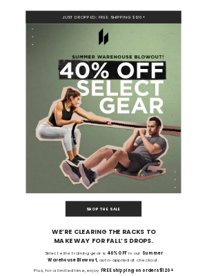 HYLETE LLC - Summer Warehouse Blowout ☀️ 40% OFF Select Gear