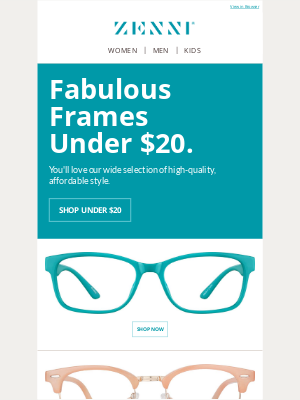 Zenni Optical - Shop Top Styles Under $20