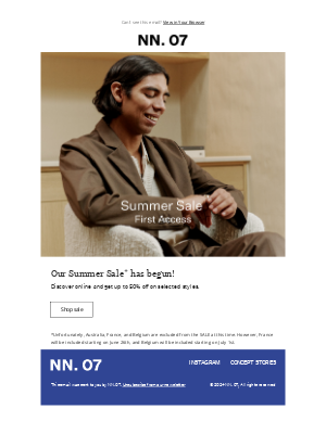 NN07 - Summer Sale - Available Now