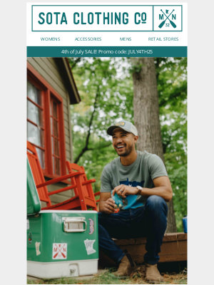 Sota Clothing - Limited Time: 20% Off for 4th of July!