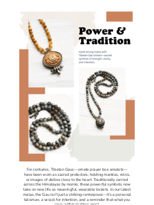 DharmaShop - New! Gau Malas Just Dropped 🔓 Wear Your Power