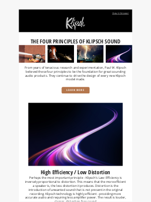 Klipsch - The Four Principles of Klipsch Sounds