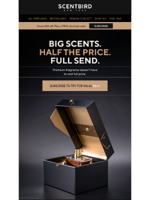 Scentbird - Smell Like $300, But Only Pay $8