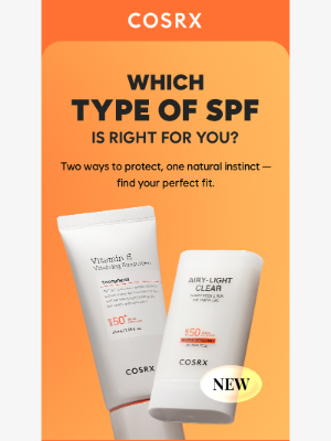 COSRX - Two ways to SPF✨