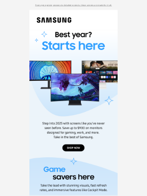 Samsung - loremipsumdolor, up to $900 off monitors built for 2025—only at Samsung