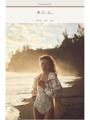 Loro Piana - The Aperitivo print, a playful ode to summer