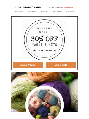 Lion Brand Yarn - Open For Today's Offer! 👉