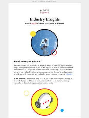 Publicis Sapient - Today's top trends in Telco, Media & Tech