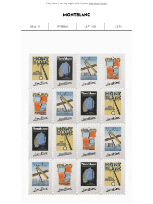 Montblanc - Postcards to capture your summer