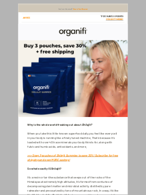 Organifi - Shilajit: Is it really worth the hype?