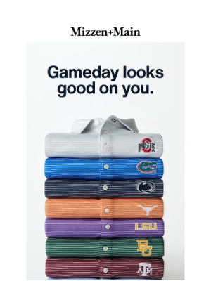 Mizzen+Main - New Collegiate Collection Apparel