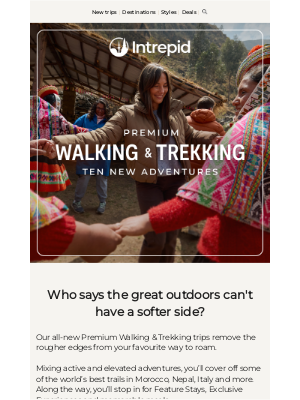 Daniel, meet Premium Walking & Trekking