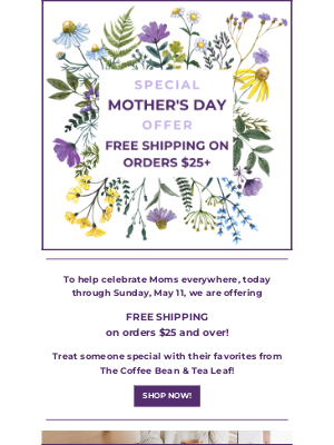 💐 Celebrate Mother's Day & Get Free Shipping On Orders $25+! 💐