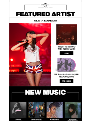 Spotify - New music from Olivia Rodrigo, Drake, Demi Lovato, & more