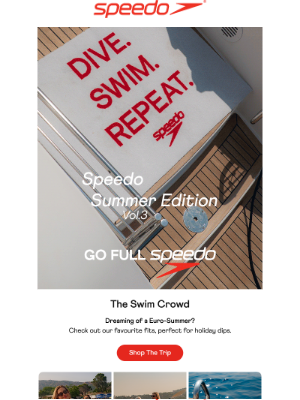 Speedo USA - Red, White and Blue archive fits