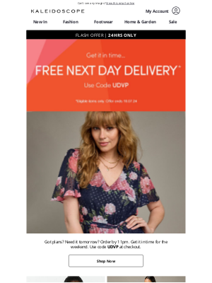Kaleidoscope (United Kingdom) - Get It Tomorrow: Free Next Day Delivery!
