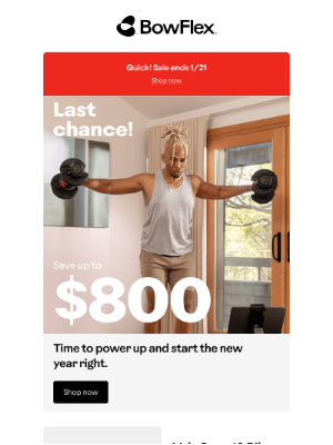 Bowflex - LAST CALL 💰 up to $800 off