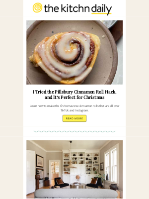 The Kitchn - I Tried the Pillsbury Cinnamon Roll Hack and It’s Perfect for Christmas, 10 Home Design Trends from 2024 That Are Here to Stay & More from The Kitchn