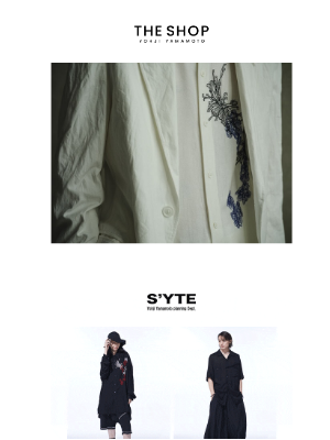 Yohji Yamamoto (Japan) - 【NEW ARRIVALS】S'YTE