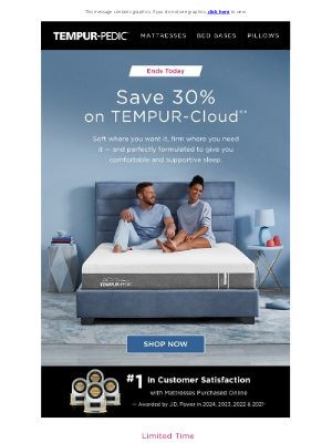 Tempur-Pedic - Tick, Tock: Don’t miss out on cloud-like comfort