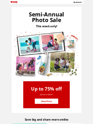 CVS Pharmacy - Up to 75% off Photo! 🤩