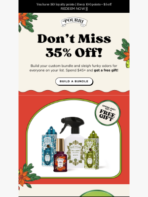 Poo~Pourri - Sleigh Your Holiday Shopping – 35% Off + Gift Inside!