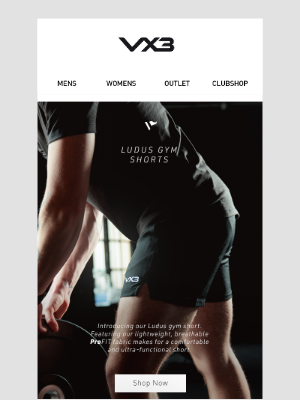 Sweatshop (United Kingdom) - Ludus Gym Shorts at VX3
