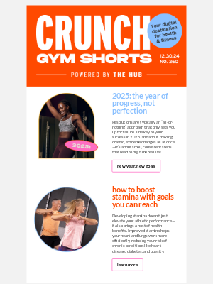 Crunch Fitness - 🚴 Boost Your Stamina: Easy Goals for Big Results!