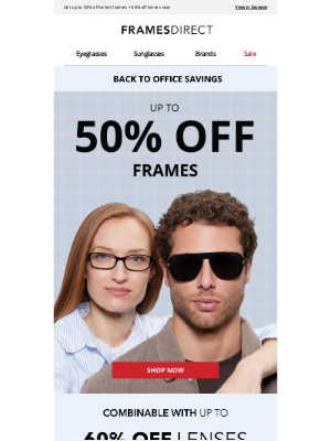 Our back to office savings are live now