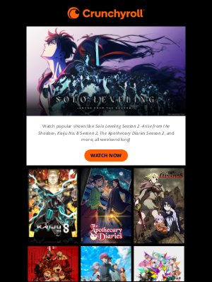 Crunchyroll - Did You Watch These Popular Anime?