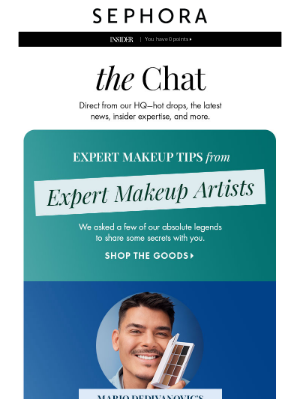 Sephora - 📞 WE CALLED MARIO, CHARLOTTE & PATRICK FOR YOU 📟