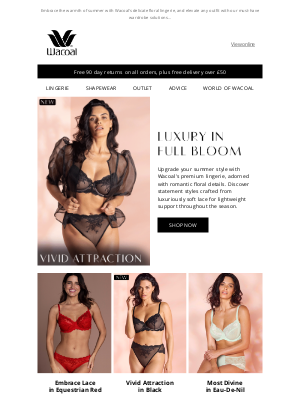 Wacoal (United Kingdom) - On-Trend: Floral Lace