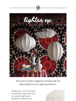 Jayson Home - let's keep things light