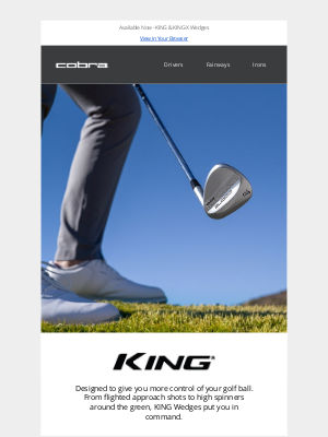 COBRA PUMA GOLF - New KING Wedges