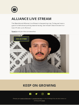 Beardbrand - The Beardbrand Alliance Live Stream is Happening Now