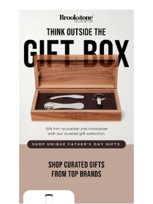 Brookstone - Unique Gifts Dad Actually Wants