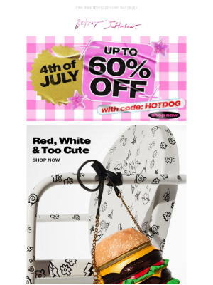 Betsey Johnson - Get It For The 4th
