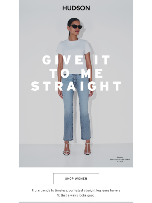 Hudson Jeans - Classic Denim Vibes