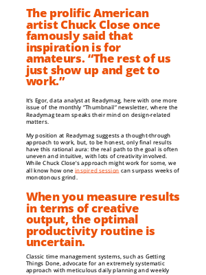 ReadyMag - Navigating personal productivity through directed attention