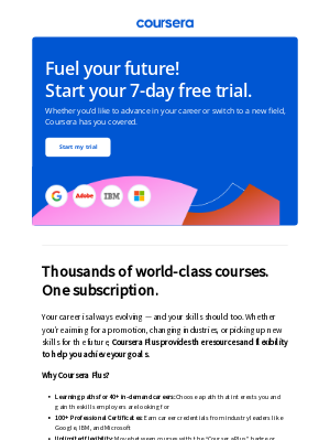 Coursera - Try Coursera Plus for free!