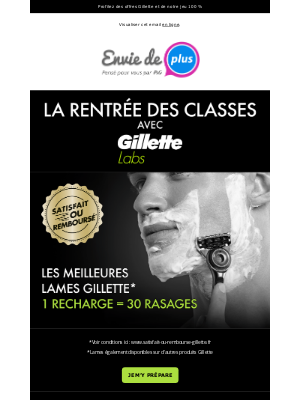 Envie de Plus (France) - Un rasage parfait pour une rentrée gagnante 🪒🏆