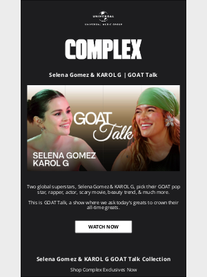 Spotify - Selena Gomez & KAROL G debate GOAT pop star, scary movies, & more
