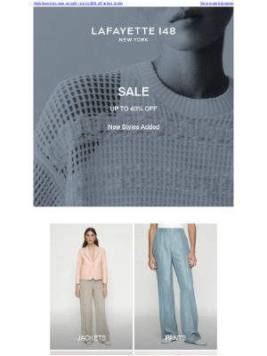 Lafayette 148 New York - Just Added: New to Sale