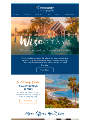Travelocity - Where to stay: Top-rated accommodations, recommended by travelers like you