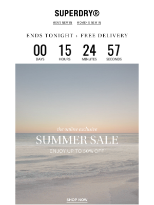 Superdry - Ends Tonight: Sale Must-Haves By Category