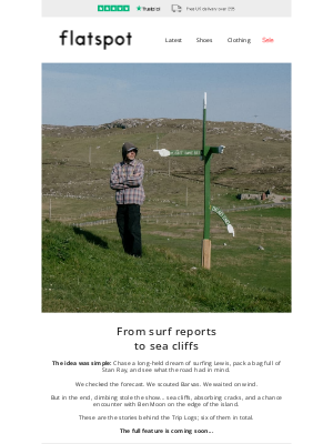 Flatspot - 15 years in the making: A postcard from the Hebrides