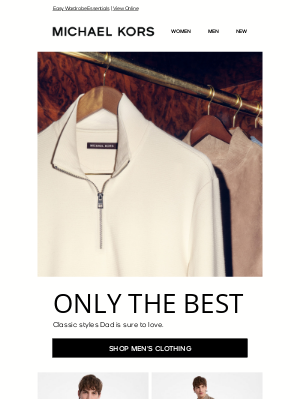 Michael Kors - What To Give Dad For Father’s Day